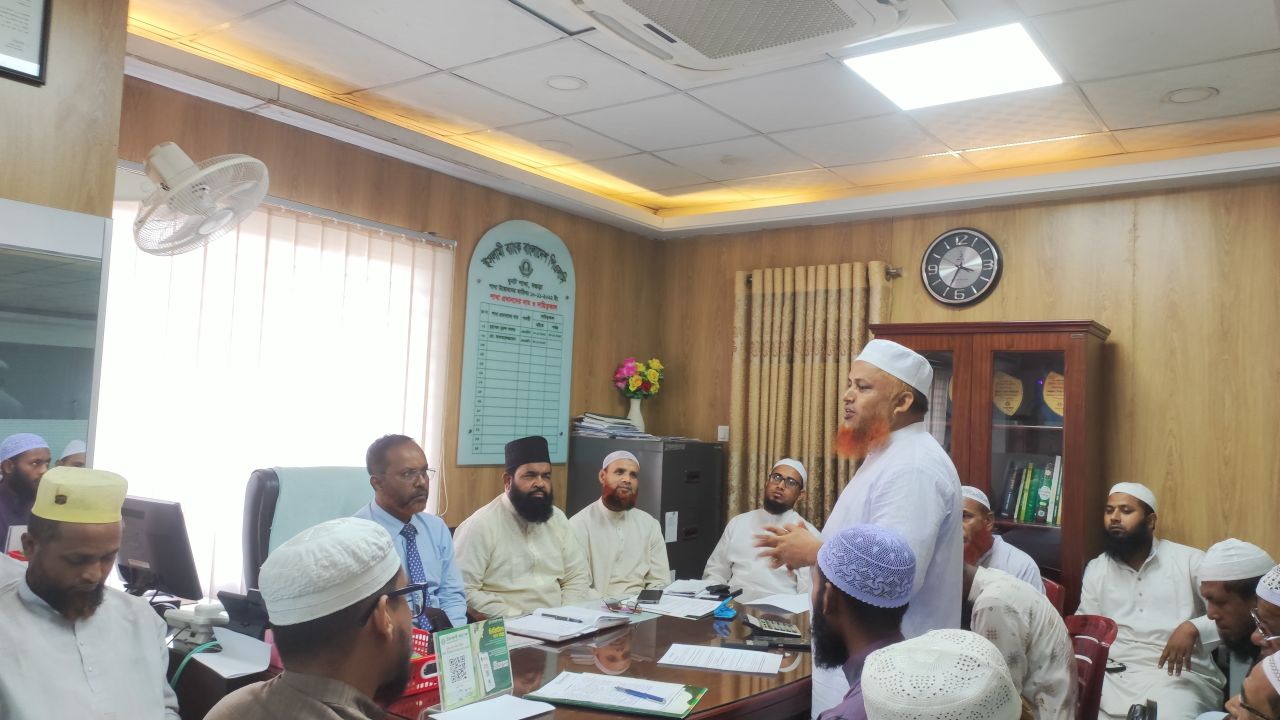 ইসলামী ব্যাংক ধুনট শাখার উদ্যোগে ইমামদের সঙ্গে মতবিনিময় সভা অনুষ্ঠিত