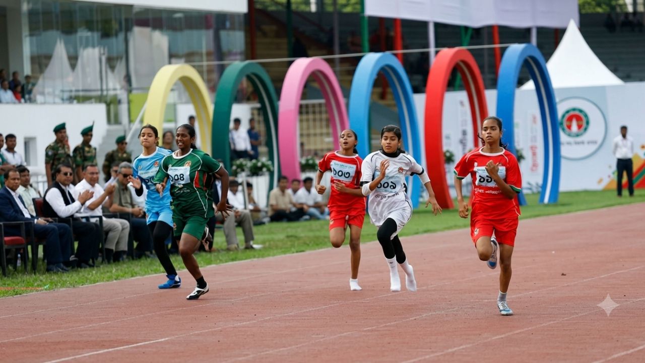 ​প্রধানমন্ত্রীর সামনে নতুন কুঁড়ির সেরা মারিয়া-জাকির