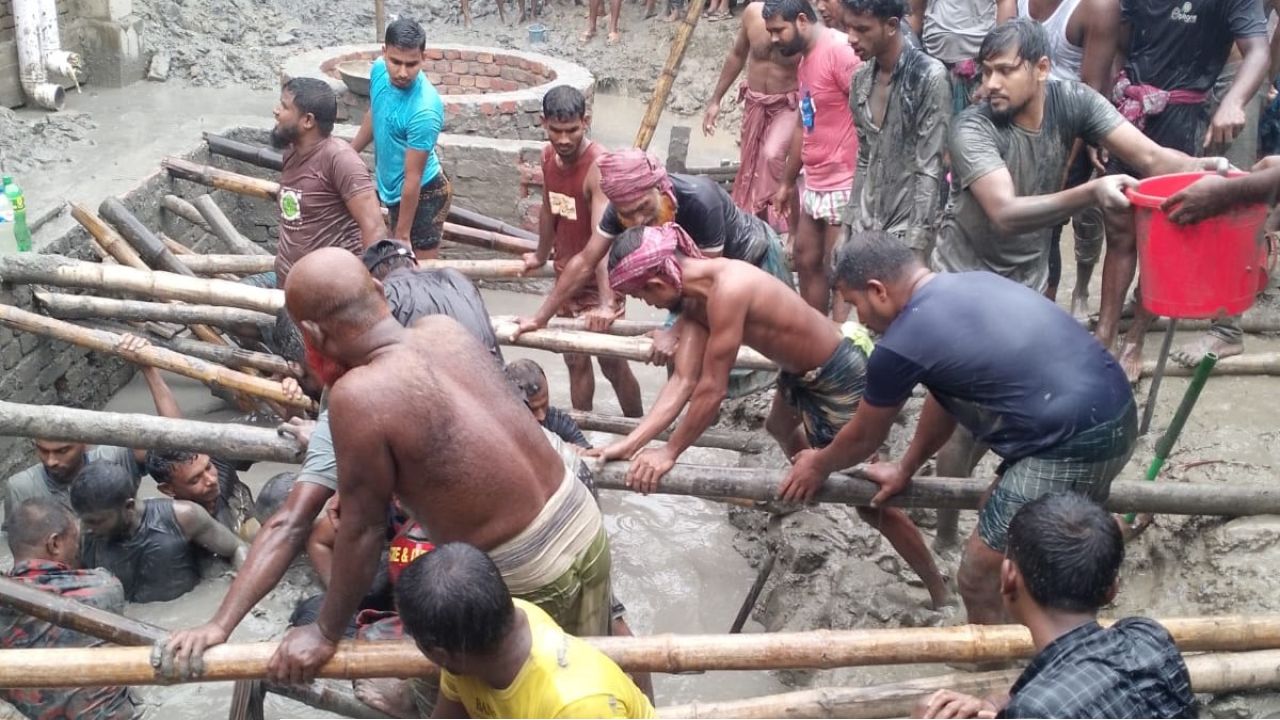 নির্মাণাধীন সেপটিক ট্যাংকের দেয়াল ধসে মোরেলগঞ্জে একজনের মৃত্যু  