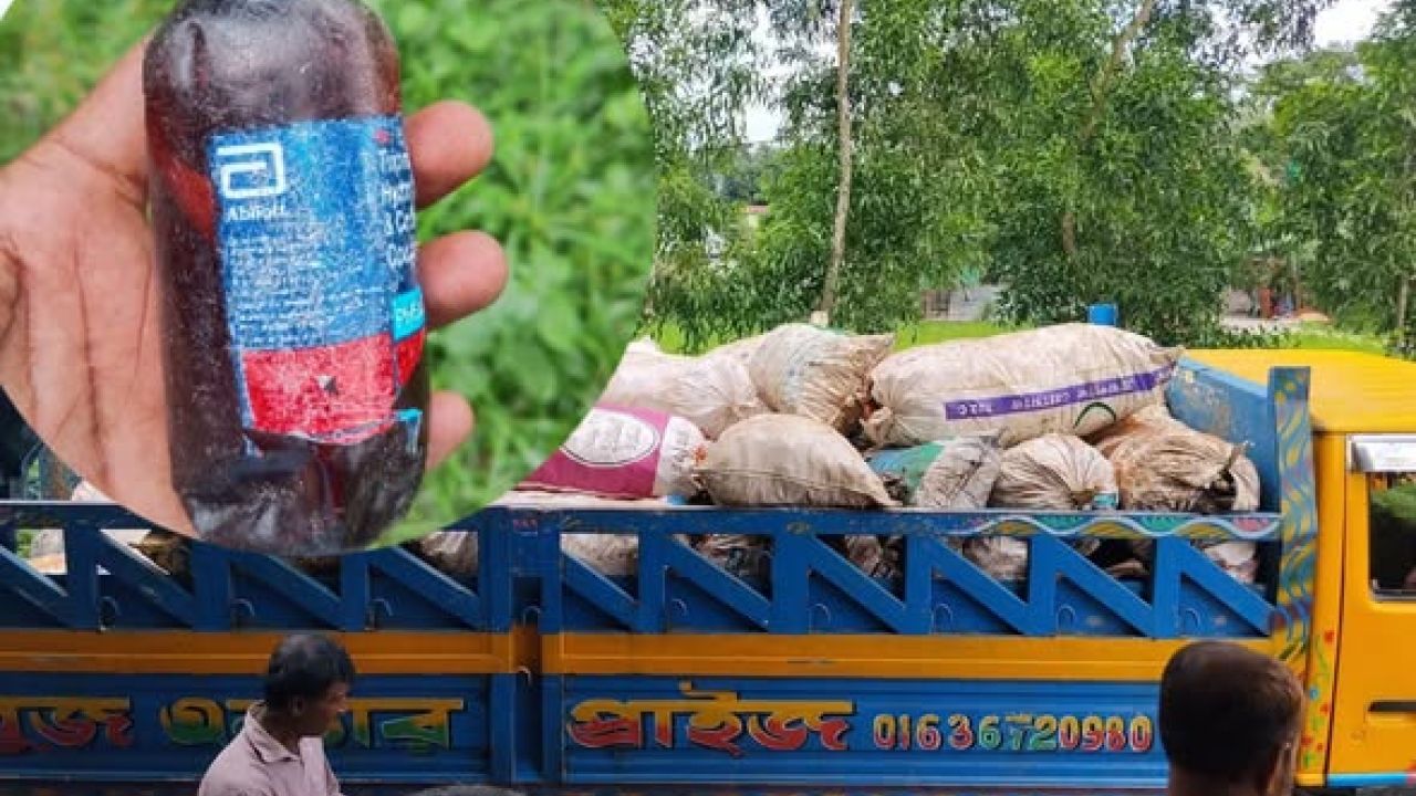 বরুড়ায় ট্রাকবোঝাই বিপুল পরিমাণ মাদক উদ্ধার 