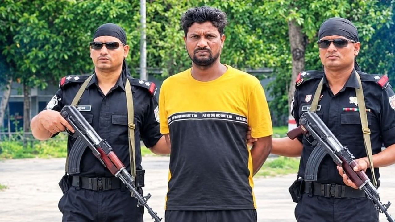 বোয়ালমারীতে খুলনার শীর্ষ সন্ত্রাসী শুটার আরমান গ্রেফতার  