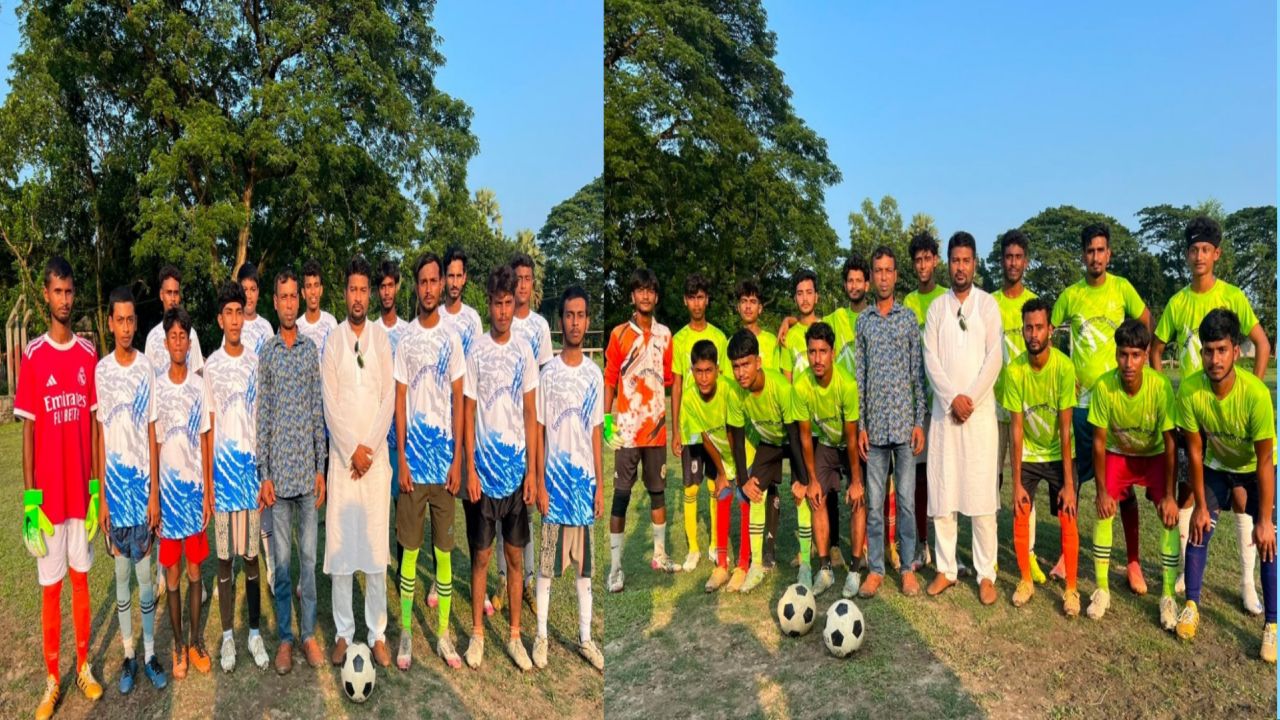 ত্রিশালে তালতলা স্পোর্টস একাডেমীর উদ্যোগে ফুটবল খেলা অনুষ্ঠিত
