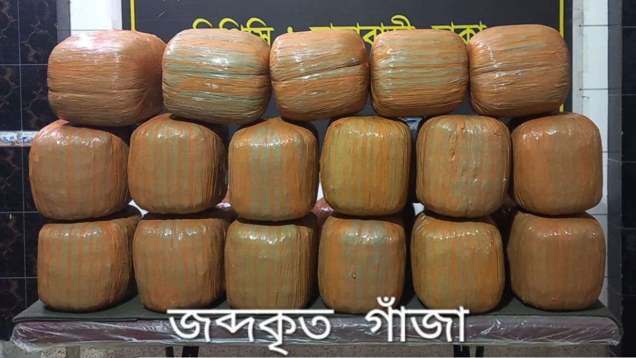 ১০২ কেজি ৫০০ গ্রাম গাঁজাসহ দক্ষিণ কেরানীগঞ্জ থেকে ১ জন গ্রেপ্তার 