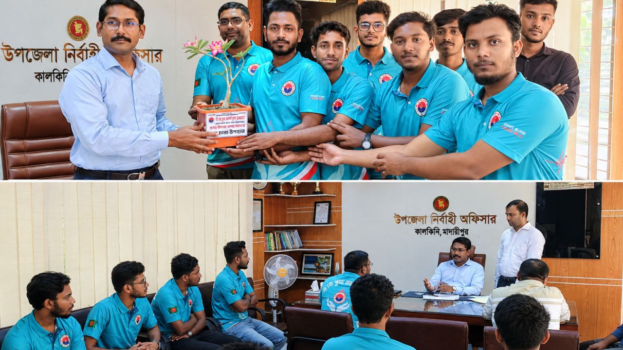 কালকিনির নবাগত ইউএনওর সঙ্গে DKBDC-এর সৌজন্য সাক্ষাৎ