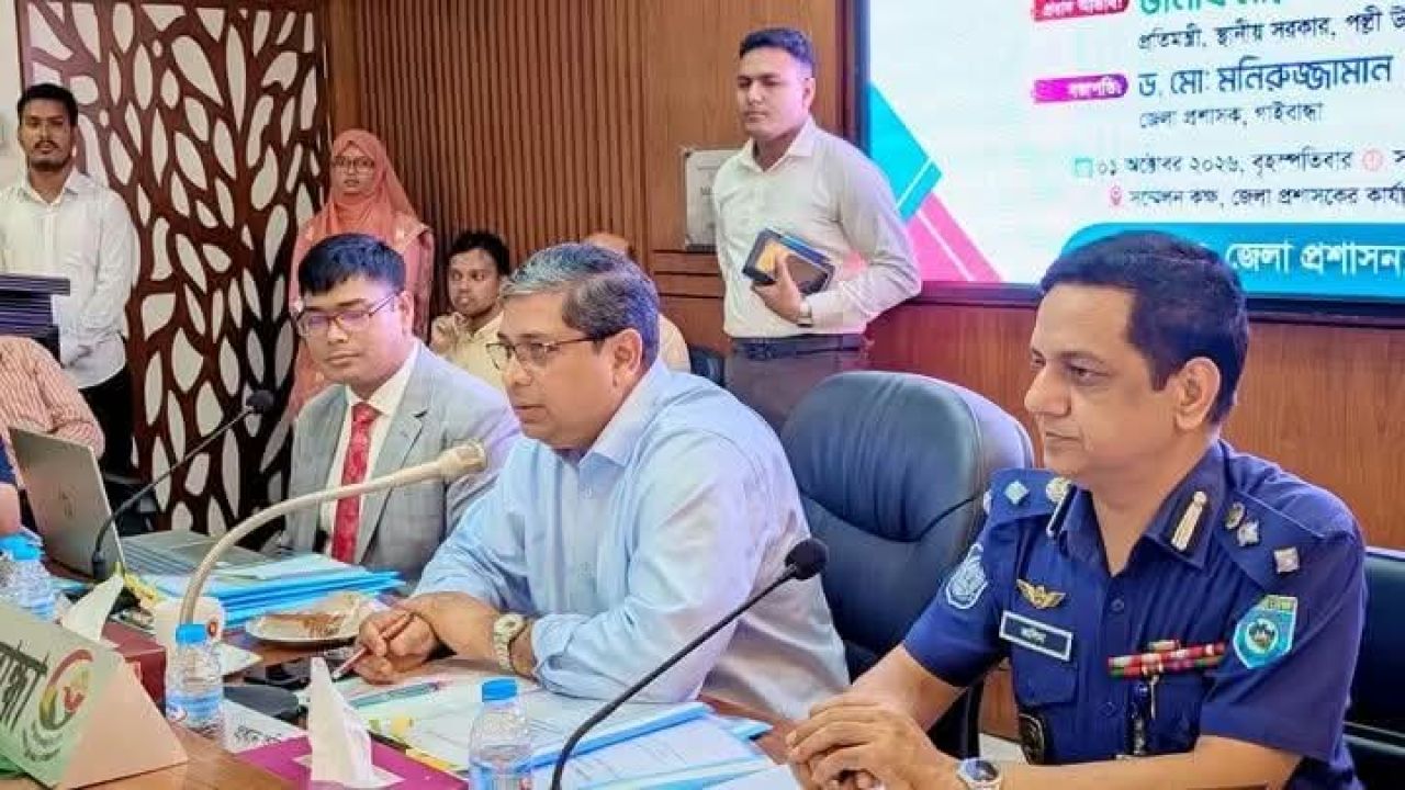 স্থানীয় সরকার নির্বাচনে কোনো অনিয়ম বা বিশৃঙ্খলার সুযোগ দেওয়া হবে না: মীর শাহে আলম 