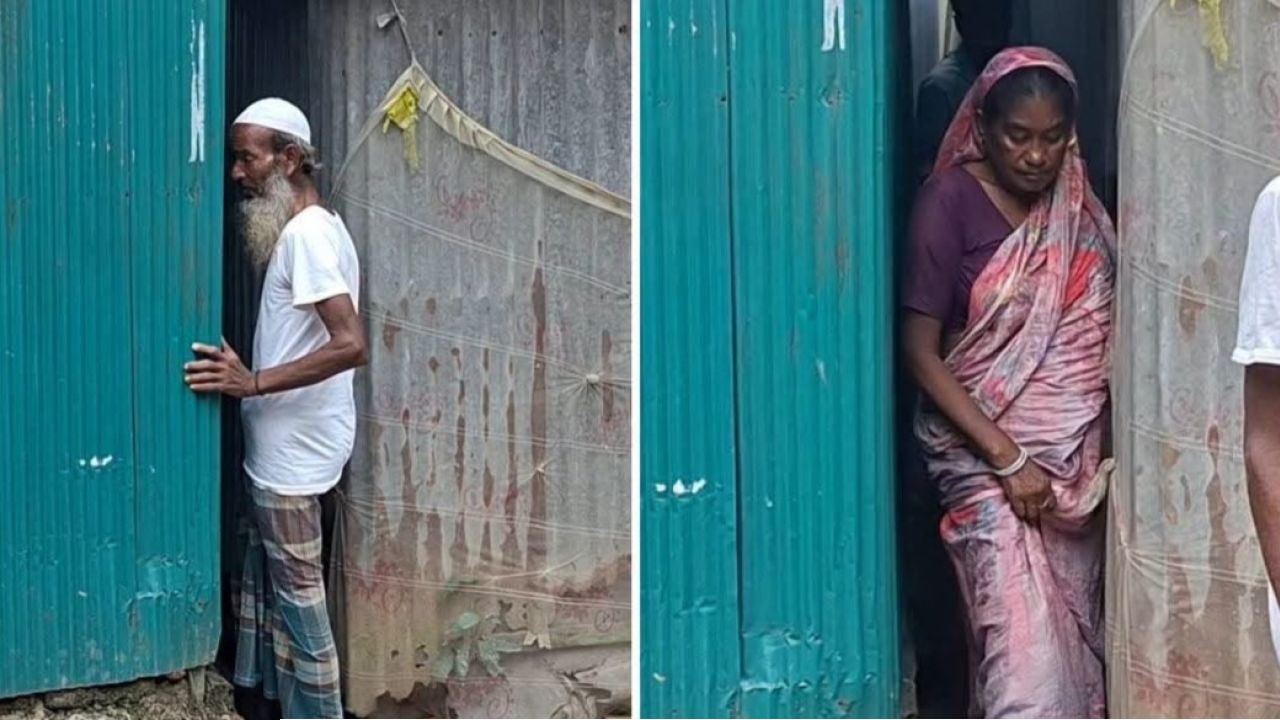 নরসিংদীতে ইউএনওর আদেশ অমান্য করে বসতবাড়িতে প্রবেশের রাস্তা বন্ধ 