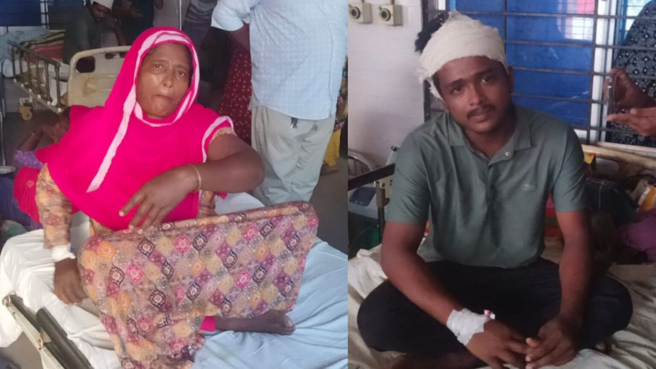 জমি নিয়ে বিরোধের জেরে কাশিয়ানীতে হামলায় মা-ছেলে আহত 