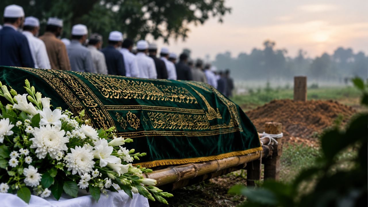 স্বামীর জানাজা শেষে হতেই দেবীগঞ্জে স্ত্রীর মৃত্যু 