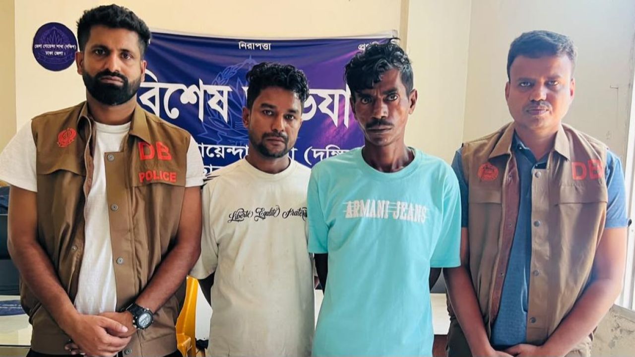 ১০০ পিস কেরাণীগঞ্জে ইয়াবাসহ গ্রেপ্তার ২ 