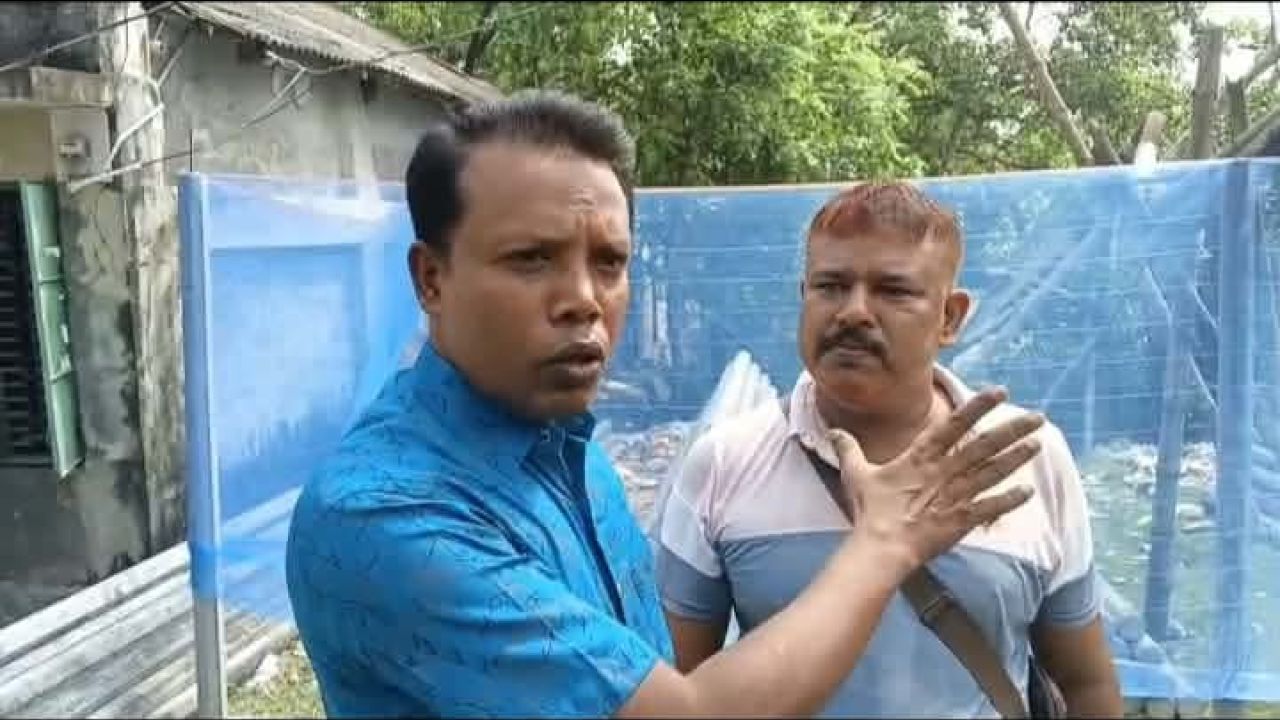 সংবাদ প্রকাশের পর শ্যামনগরে মালঞ্চ নদীর চরের সরকারি জমি দখলমুক্ত 